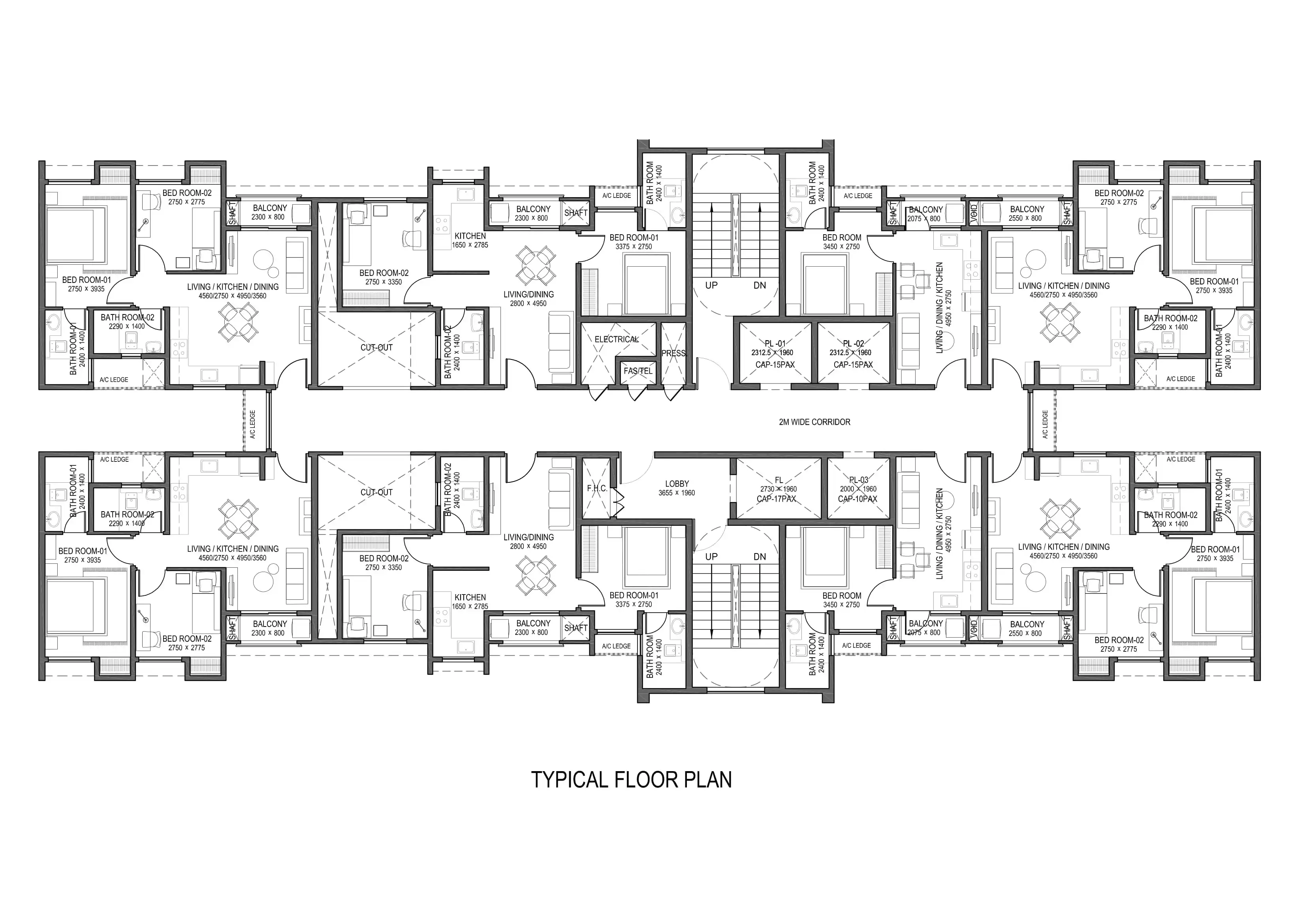 Sobha Townpark-phase 1 Floor Plan